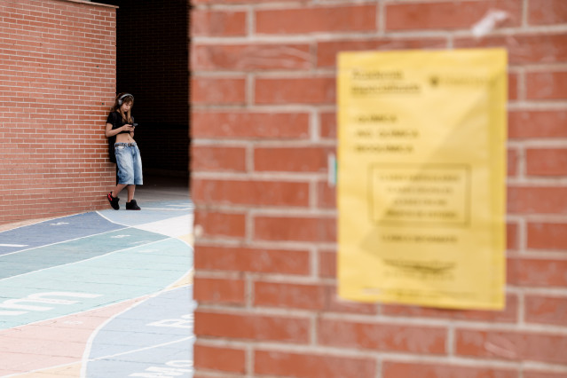 Archivo - Una alumna