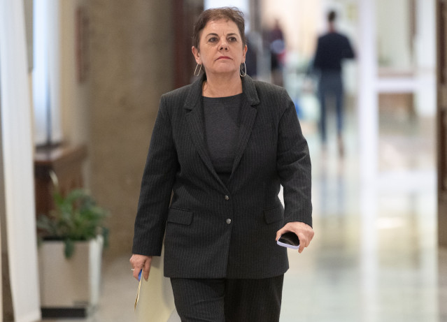La portavoz de EH Bildu en el Congreso, Mertxe Aizpurua