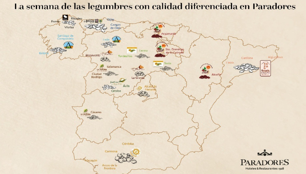 La semana de las legumbres con calidad diferenciada.