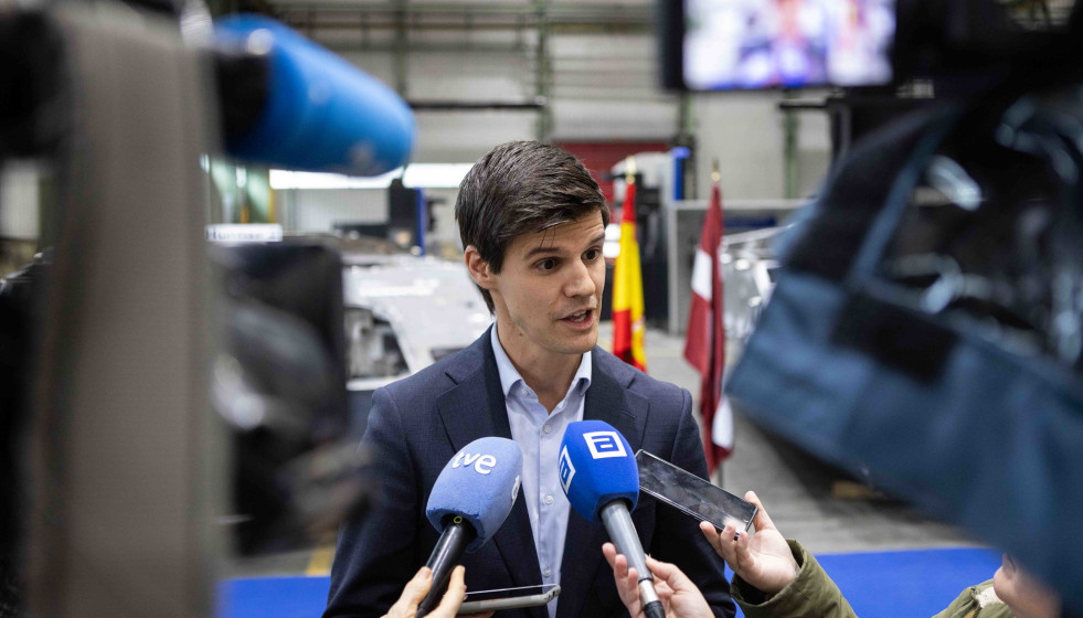 Archivo - El director general de Santa Bárbara Sistemas, Alejandro Page.