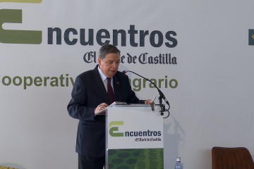 Planas en un momento de su intervención en los encuentros de El Norte de Castilla