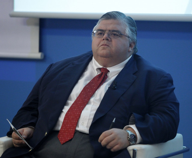 Archivo -     El gobernador del Banco Central de México y candidato a la Dirección Gerente del Fondo Monetario Internacional (FMI), Agustín Carstens, asegura contar con un programa similar al de su hasta ahora única contrincante, la ministra de Economía y