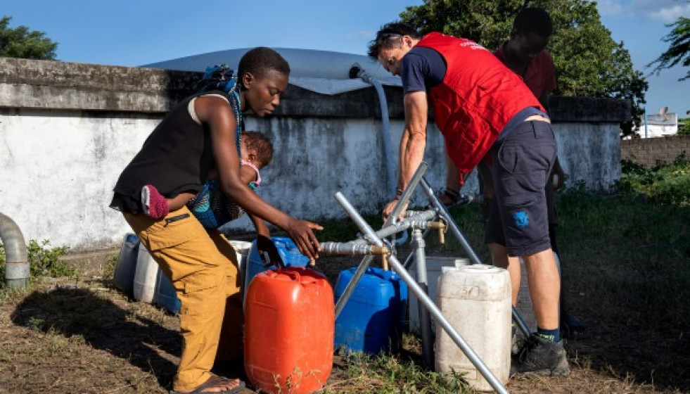Finaliza con éxito la misión potabilizadora del START en Mozambique.