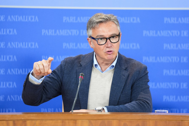 El portavoz del Grupo Parlamentario Vox, Manuel Gavira, en una imagen de archivo