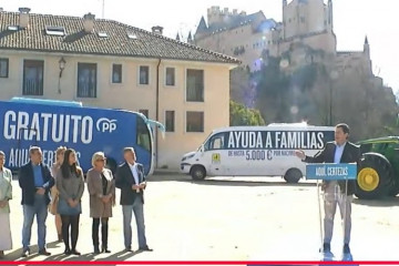 Mañueco en Segovia.