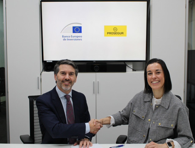 Firma del BEI y Prosegur
