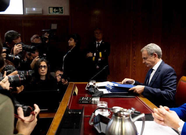 El expresidente del Gobierno José Luis Rodríguez Zapatero comparece ante la Comisión de Investigación sobre el ‘caso Koldo’, en el Senado.