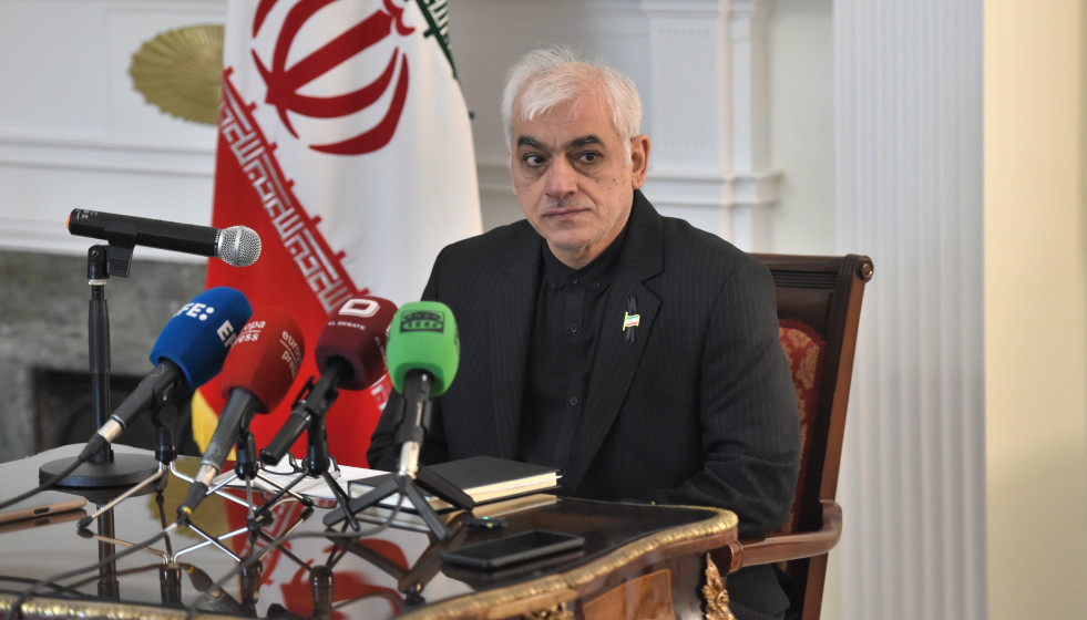 El embajador de la República Islámica de Irán en España, Reza Zabib