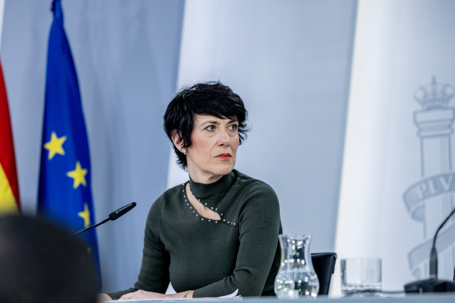 La ministra de Inclusión Seguridad Social y Migraciones, Elma Saiz