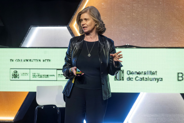 La directora general de Recursos Humanos de Indra Group, Mari Carmen Moneva.