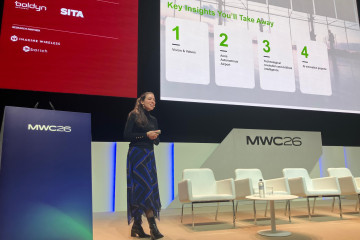 La responsable de la División de Innovación de Aena, Vanesa Calvo