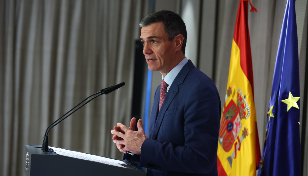 El presidente del Gobierno, Pedro Sánchez.
