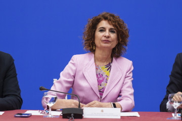 La vicepresidenta primera y ministra de Hacienda, María Jesús Montero, en una imagen de archivo.
