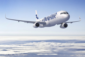 Avión de Finnair