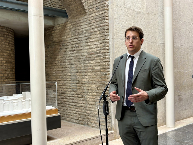 El diputado de CHA en las Cortes de Aragón, Jorge Pueyo.