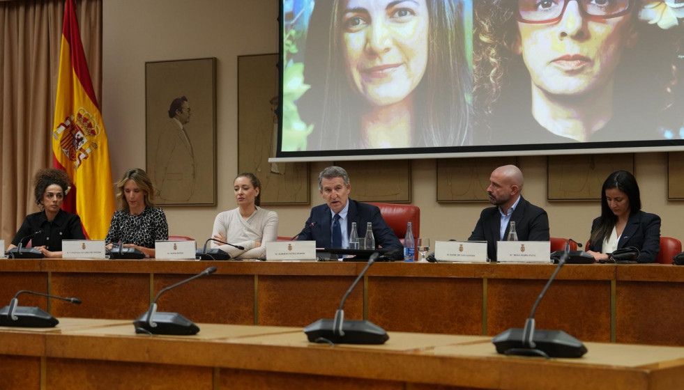 Jornadas organizadas por el PP en el Congreso bajo el título 'Mujeres libres' en vísperas del 8M