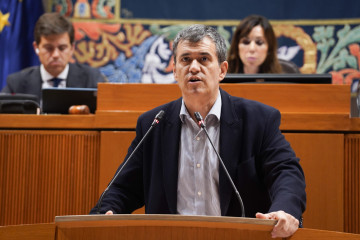 Archivo - El diputado de CHA Joaquín Palacín.