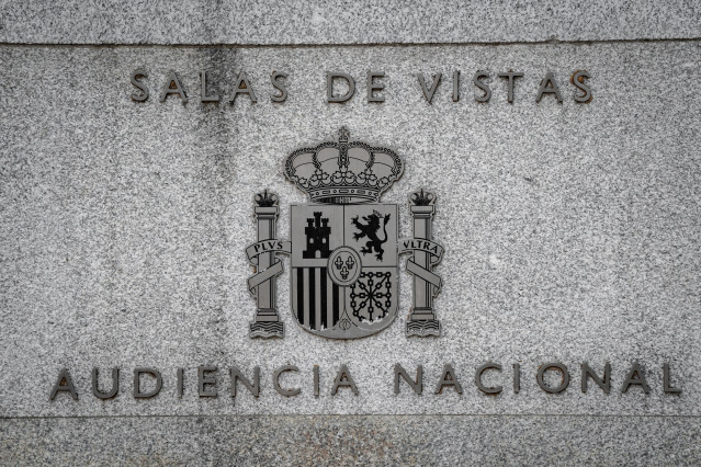 Archivo - Fachada de la Audiencia Nacional, antes del juicio a Yassine Kanjaa, a 06 de octubre de 2025, en Madrid (España).