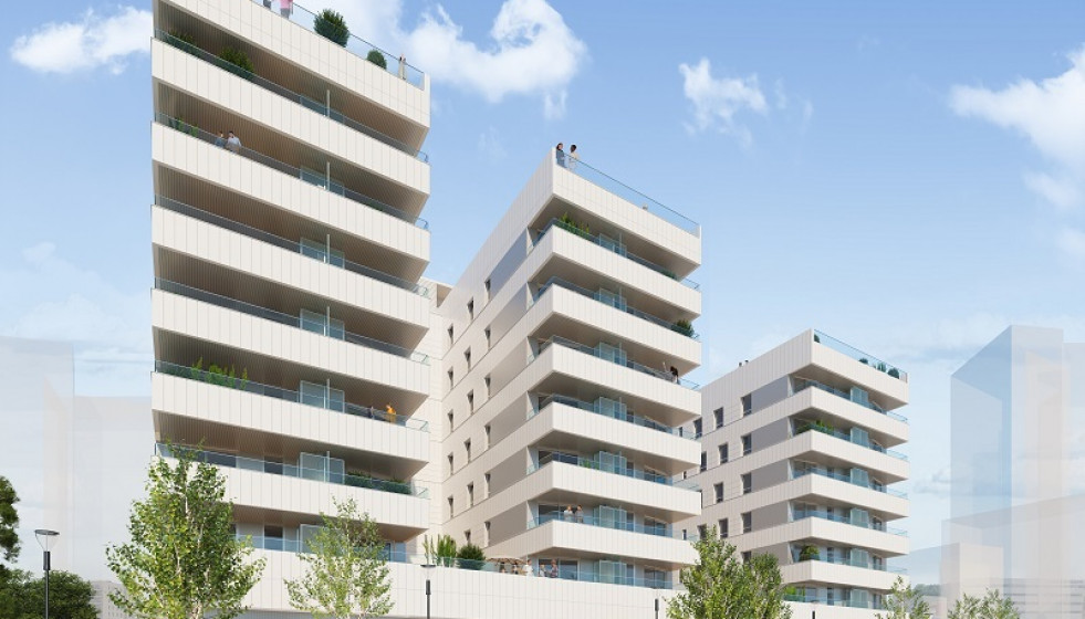 Archivo - Viviendas de Neinor Homes en Zorrozaurre, en Bilbao.