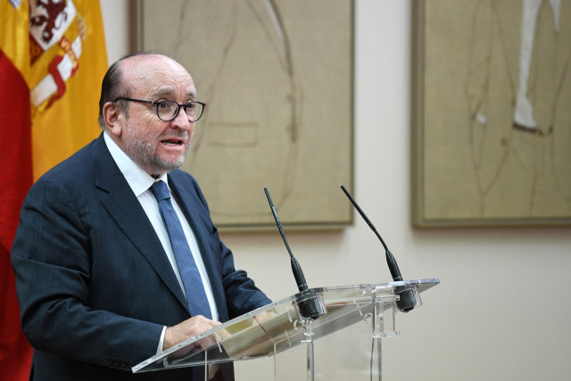 Archivo - El presidente de la Fundación Victimas del Terrorismo, Juan Francisco Benito Valenciano, durante un homenaje institucional de las Cortes Generales a las víctimas del terrorismo, en el Congreso de los Diputados, a 27 de junio de 2025, en Madrid (