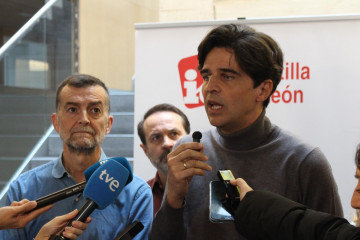 El candidato a la Presidencia de la Junta de Castilla y León por En Común, Juan Gascón.