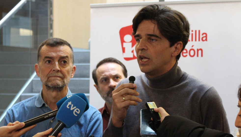 El candidato a la Presidencia de la Junta de Castilla y León por En Común, Juan Gascón.