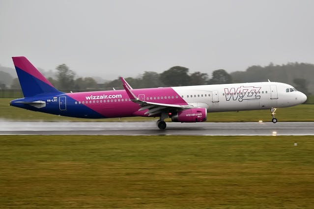 Avión de Wizz Air.