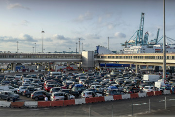 Archivo - Vista del puerto de Algeciras