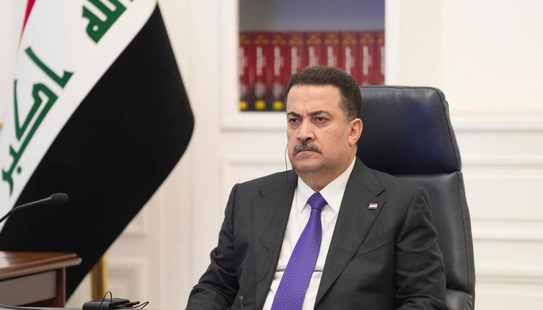 Archivo - El primer ministro de Irak, Mohamed al Sudani (archivo)