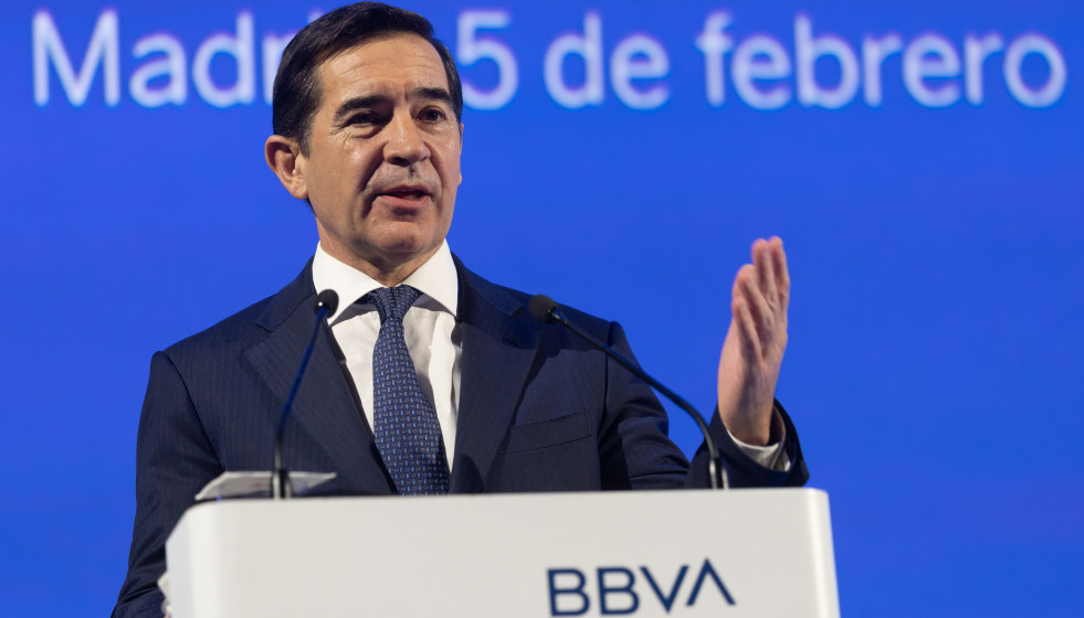 Archivo - El presidente de BBVA, Carlos Torres Vila.