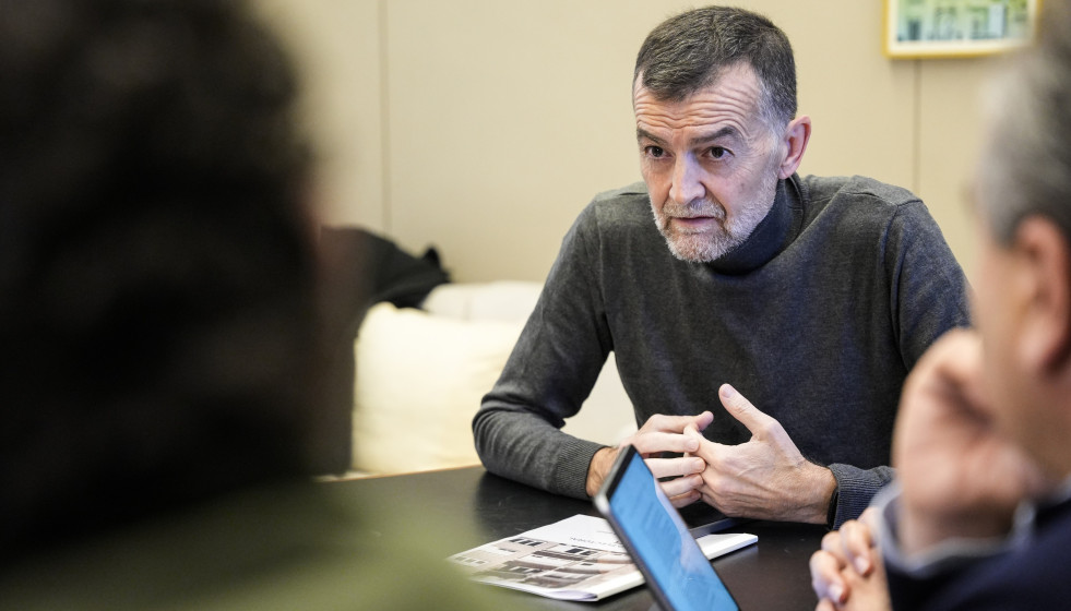 El coordinador federal de IU y candidato de Por Andalucía a la Presidencia de la Junta, Antonio Maíllo, en una imagen de archivo.