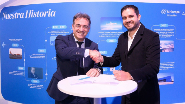 Air Europa vuela a Chile en código compartido con Sky Airline.