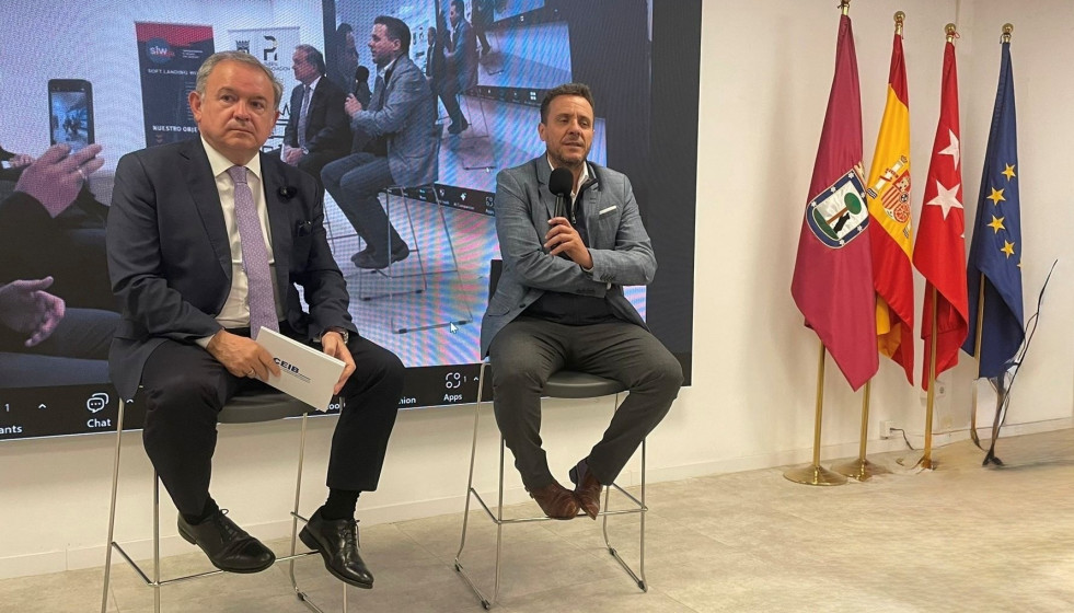 El secretario permanente del Consejo de Empresarios Iberoamericanos (CEIB) y director de Relaciones con Iberoamérica de CEOE, Narciso Casado, en el 34º Encuentro Internacional de Soft Landing.