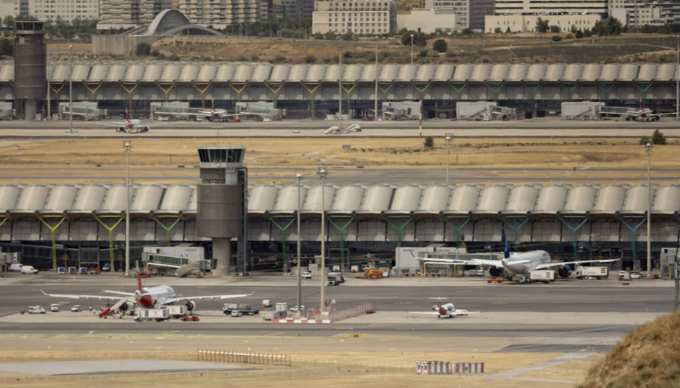 Archivo - Vistas del Aeropuerto Adolfo Suárez Madrid-Barajas