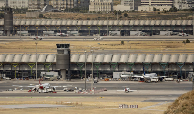 Archivo - Vistas del Aeropuerto Adolfo Suárez Madrid-Barajas