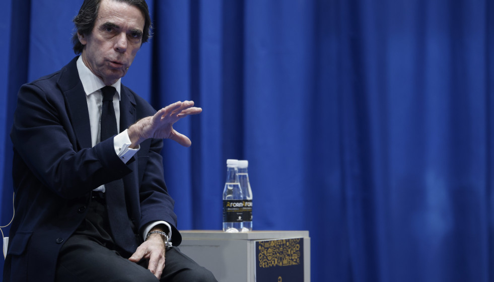 El expresidente del Gobierno José María Aznar participa en Forinvest