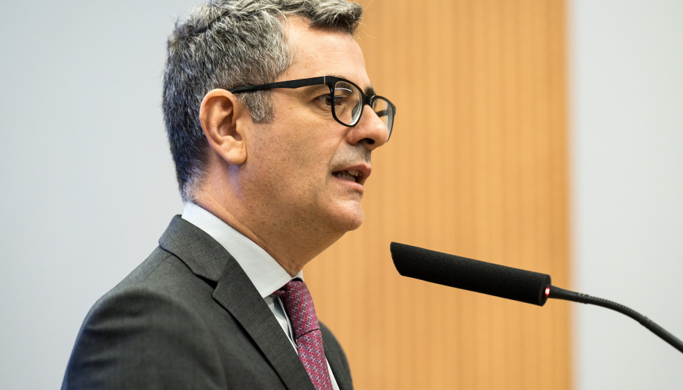 Archivo - El ministro de la Presidencia, Justicia y Relaciones con las Cortes, Félix Bolaños.