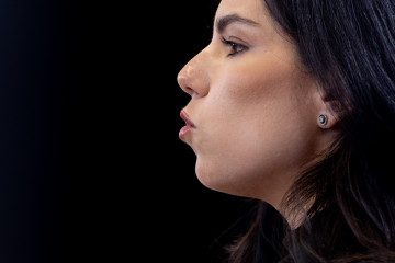 La portavoz de Vox en el Congreso, Pepa Millán.