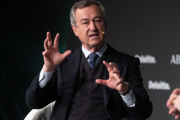 El CEO de Sabadell, César González-Bueno, durante el 32º Encuentro del Sector Financiero de Deloitte y ABC, en Madrid (España).