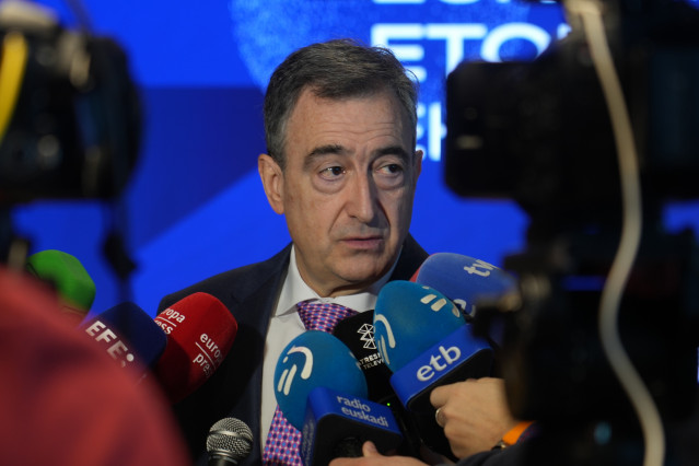 Archivo - El presidente del EBB del PNV, Aitor Esteban,