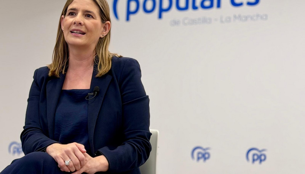 La secretaria general del PP de Castilla-La Mancha, Carolina Agudo.