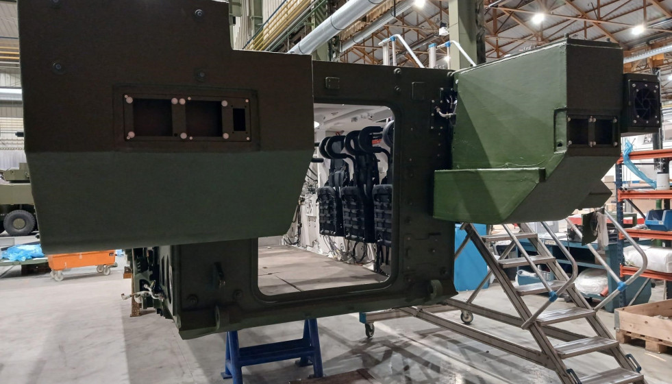 Santa Bárbara Sistemas enviará a mediados de abril a Letonia el primer vehículo blindado 'Hunter'