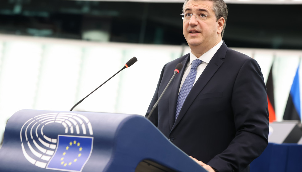 El comisario de Transporte Sostenible y Turismo, Apostolos Tzitzikostas.