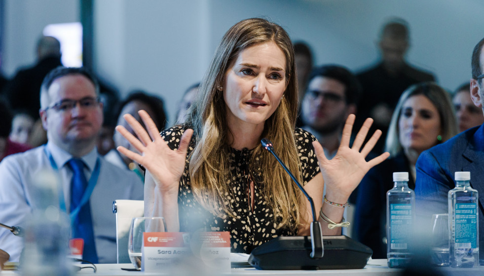 Archivo - La vicepresidenta tercera y ministra para la Transición Ecológica y el Reto Demográfico, Sara Aagesen