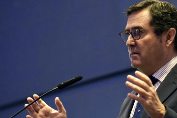 Archivo - El pesidente de la CEOE, Antonio Garamendi.