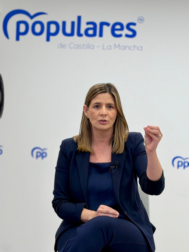 La secretaria general del PP de Castilla-La Mancha, Carolina Agudo.