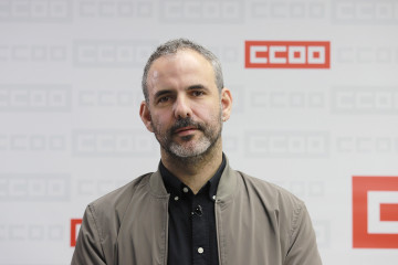 Carlos Gutiérrez, secretario confederal de Estudios y Discurso de CCOO