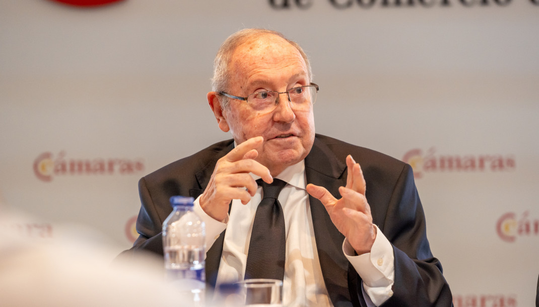 Archivo - José Luis Bonet, presidente de la Cámara de Comercio de España.