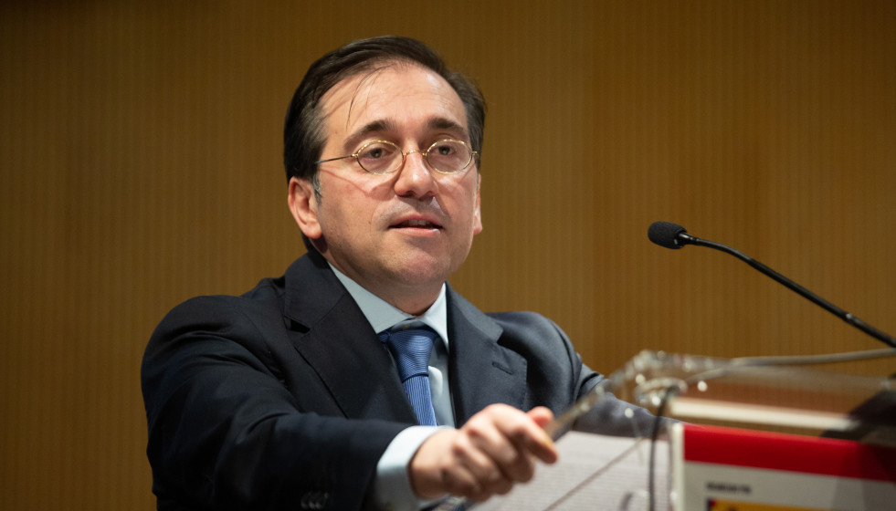 Archivo - El ministro de Asuntos Exteriores, Unión Europea y Cooperación, José Manuel Albares