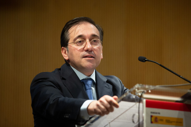 Archivo - El ministro de Asuntos Exteriores, Unión Europea y Cooperación, José Manuel Albares